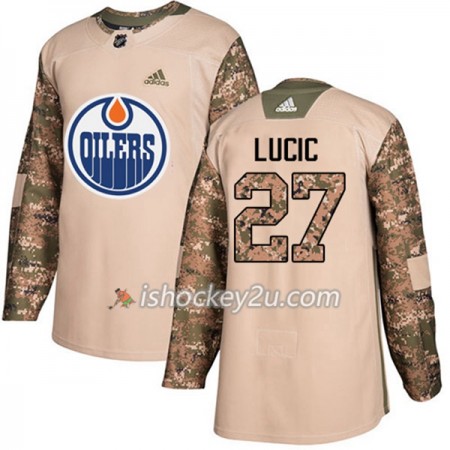 Mænd NHL Edmonton Oilers Trøje Milan Lucic 27 Adidas 2017-2018 Camo Veterans Day Practice Authentic Mænd NHL Edmonton Oilers Trøje Milan Lucic 27 Adidas 2017-2018 Camo Veterans Day Practice Authentic